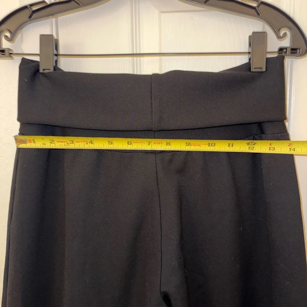 Julia Allert’s Black Wide Leg Trousers Jersey - Picture 11 of 16
